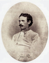 Laden Sie das Bild in den Galerie-Viewer, Julius von Payer Portrait oval - Original Gusswerk Online Shop