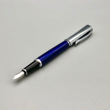 Laden Sie das Bild in den Galerie-Viewer, Paradise blau/chrom X-Pen Füller