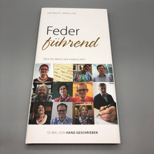 Laden Sie das Bild in den Galerie-Viewer, Federführend - Das Buch, Frontseite gerade