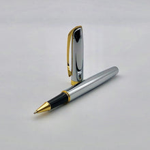 Laden Sie das Bild in den Galerie-Viewer, Legend chrom/gold X-Pen Tintenroller offen Kappe
